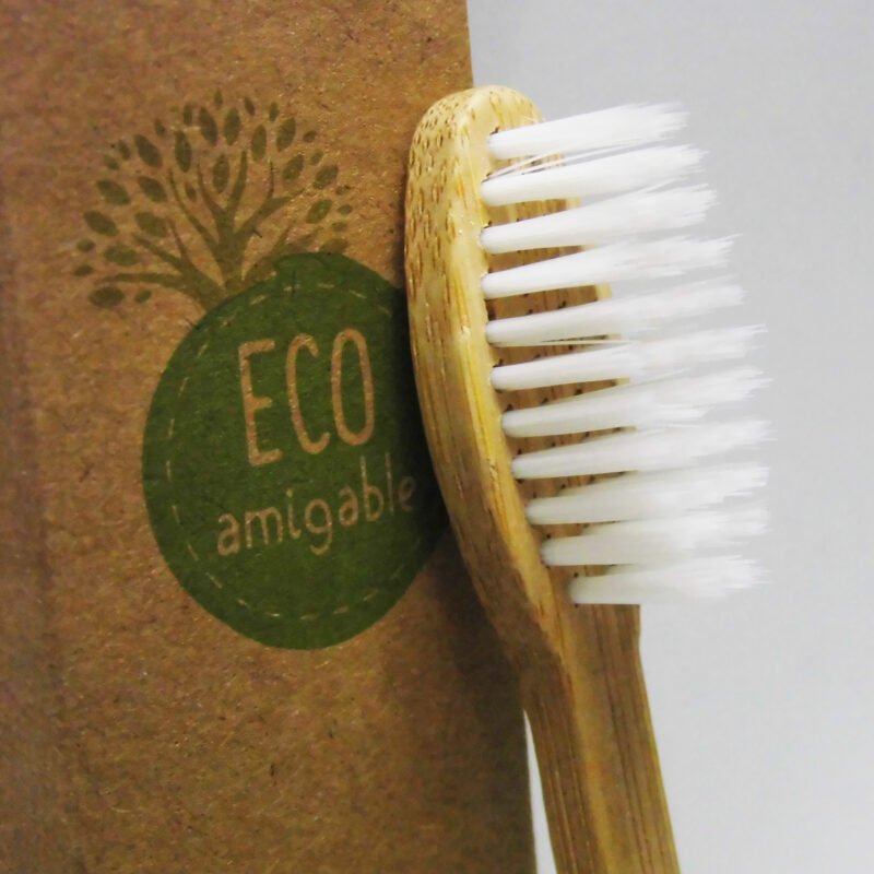 Cepillo De Dientes Ecológico De Bambú  Soft 5u - Imagen 2