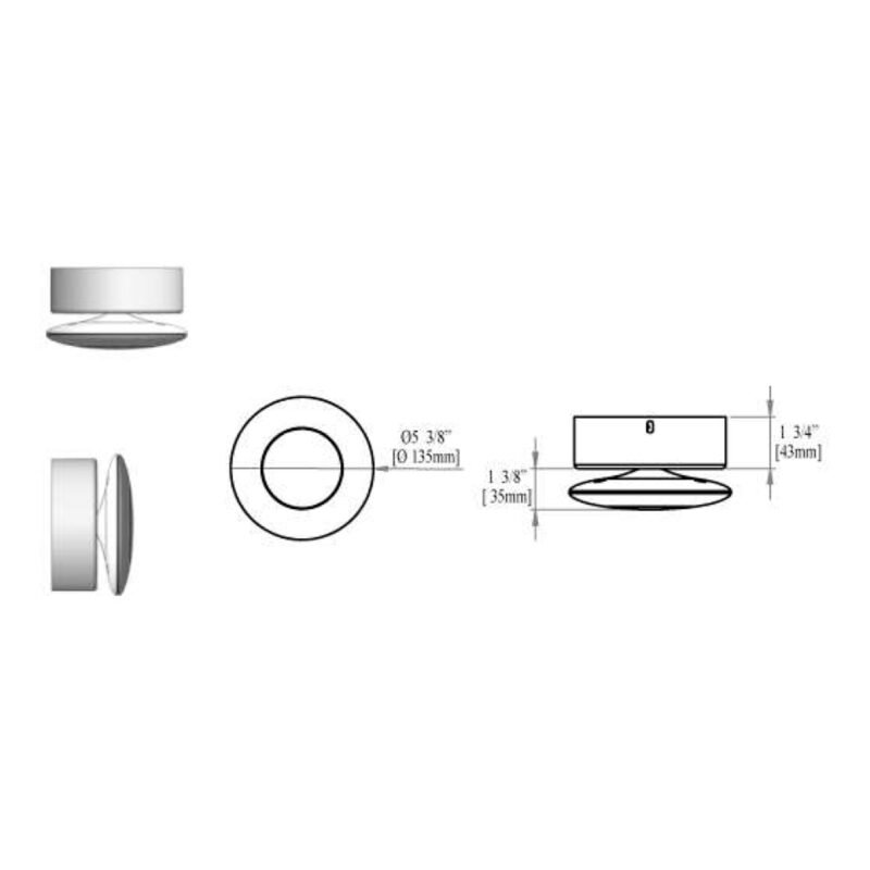 Lámpara Led Ledion Techo 15w 3050k Dimerizable - Imagen 4