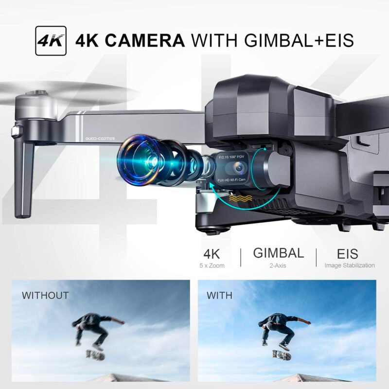 Drone Holy Stone De22 Gps 4k 25min 1500m - Imagen 3