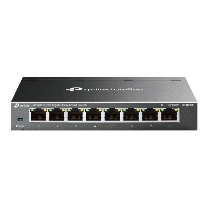 Switch De Escritorio Tp-Link Ds108ge Omada 8 Puertos Gigabit