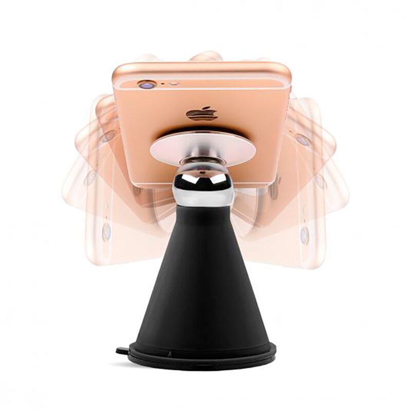 Soporte Magnético + Placas De Montaje Para Smartphone Fifo - Imagen 4