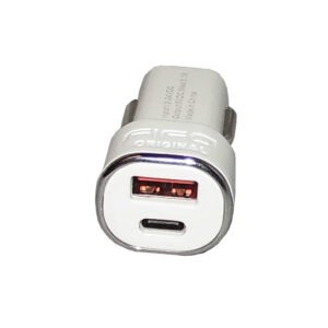 Cargador De Auto Fifo Usb C + Usb A