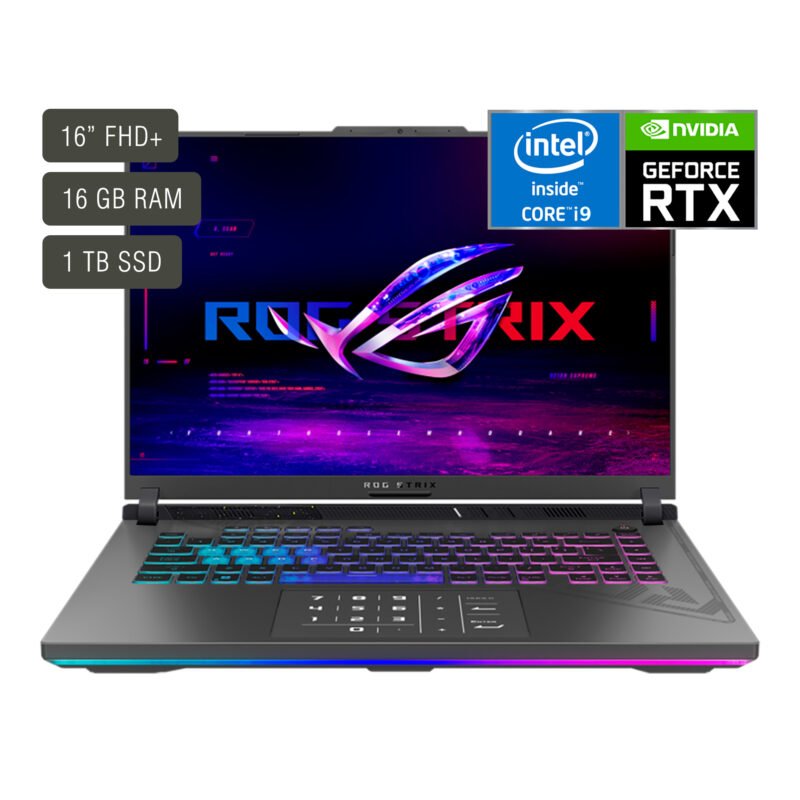 Notebook Gamer Asus Rog Strix 16'' Core I9 16gb 1tb Win11 Rtx4070 - Imagen 9