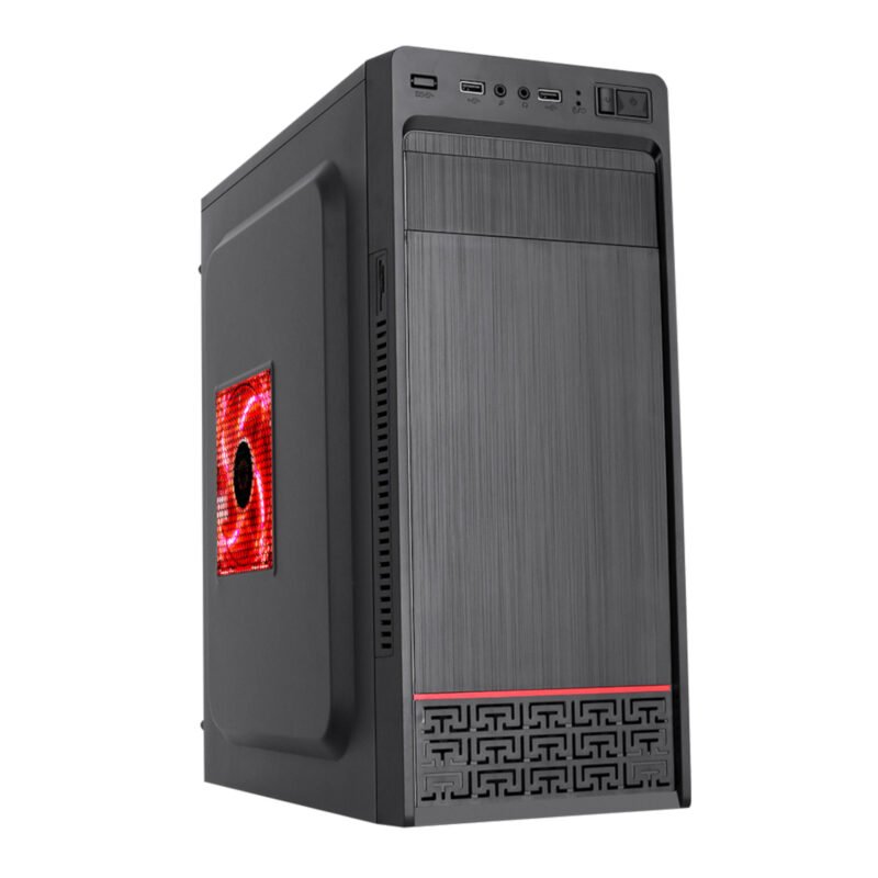 Gabinete Combo Atx Coolmax H5 600W Mouse y Teclado - Imagen 5