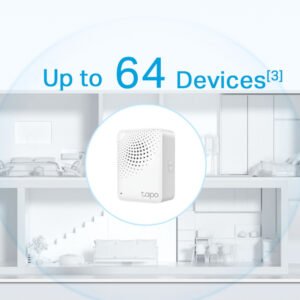 Hub Inteligente Alarma Tp-Link Tapo H100 64 Dispositivos
