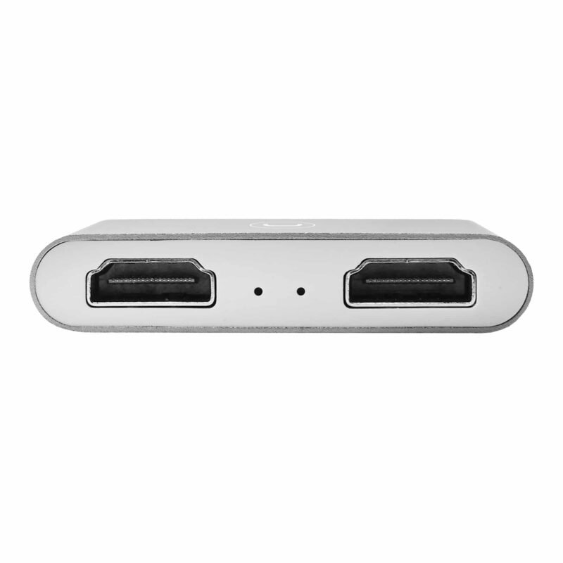 Hub Usb C A Hdmi Unno Hb1103sv 2 Puertos 4k