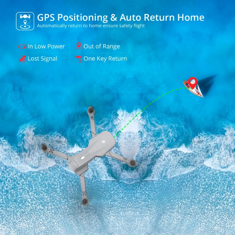 Drone Holy Stone Hs175 Gps 2k 22min 350m - Imagen 8