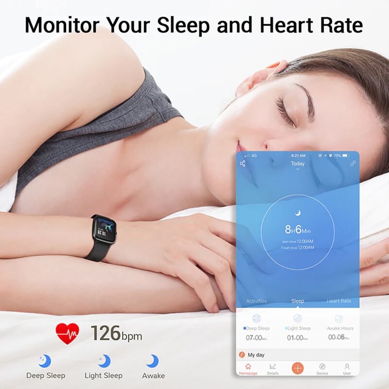 Reloj Inteligente Letscom Id205 Ip68 Bluetooth - Imagen 3