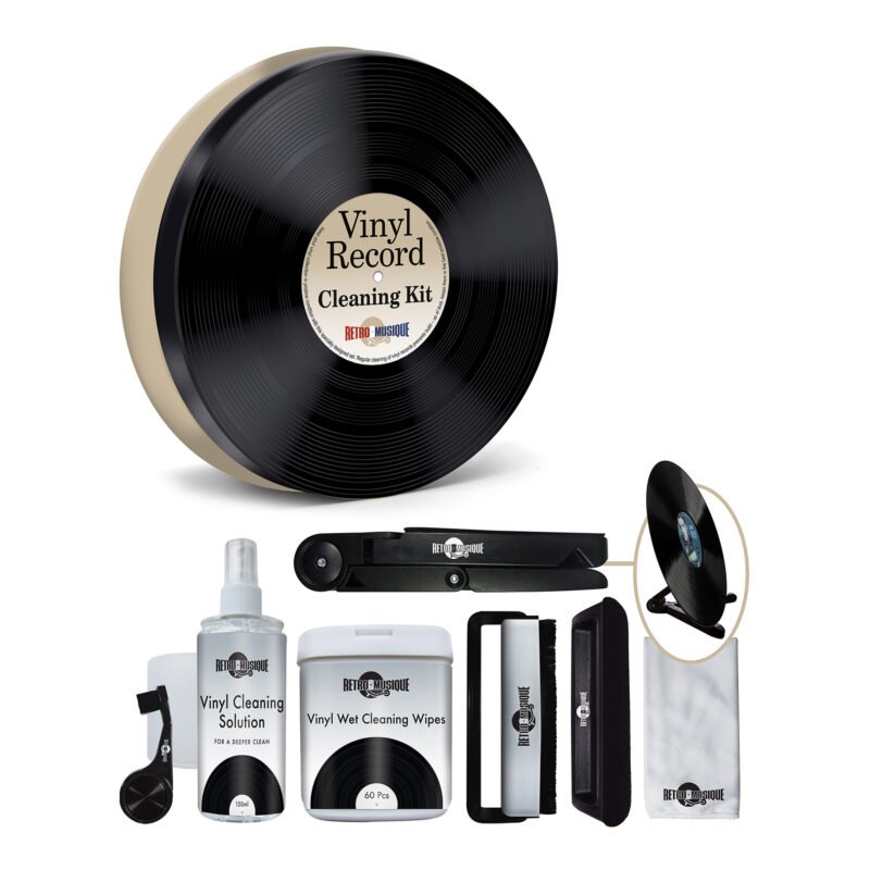 Kit De Limpieza Para Discos De Vinilo Retro Musique Kxrm07 - Imagen 4
