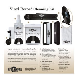 Kit De Limpieza Para Discos De Vinilo Retro Musique Kxrm07