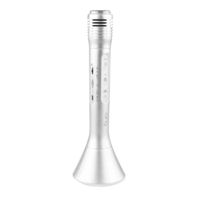 Micrófono Para Karaoke Vivitar Bluetooth Luces Led