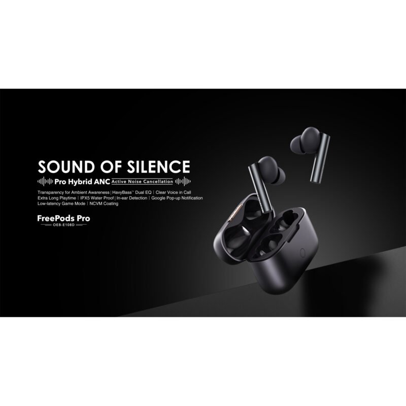 Auriculares Inalámbricos Oraimo Freepods Pro Ipx5 Bt Llamadas - Imagen 9
