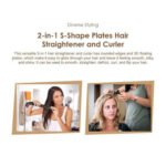 Planchita Para Pelo 2 en 1 Oraimo Smart Straightener 200°