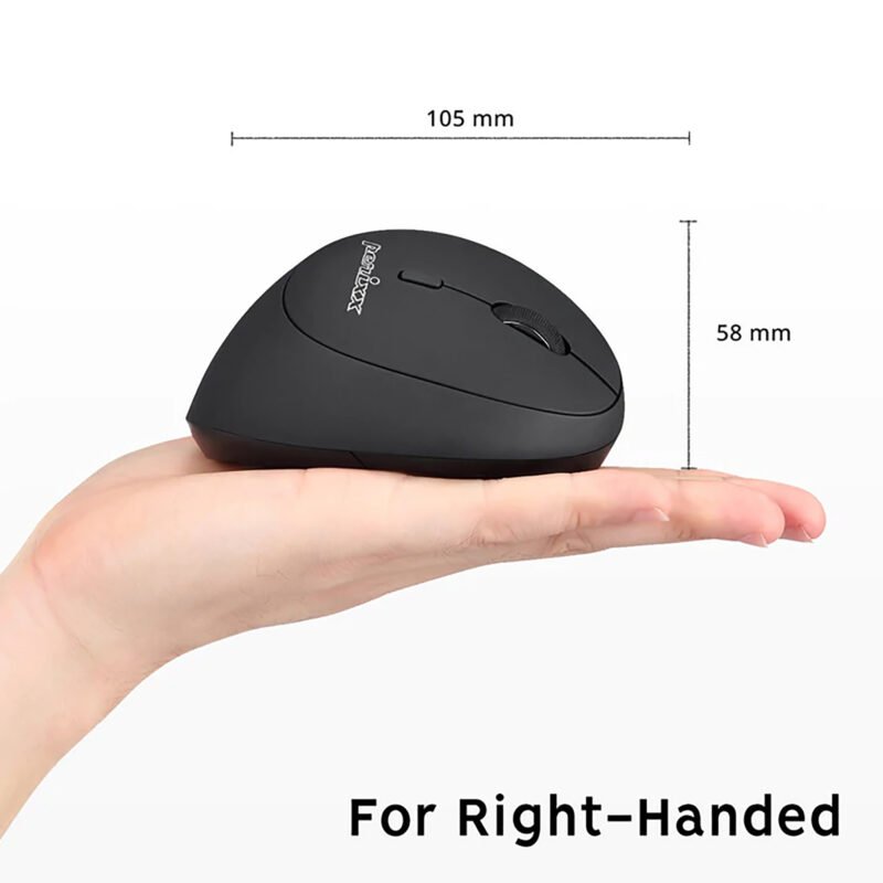 Mini Mouse Diestro Ergonómico Inalámbrico Perixx 719 - Imagen 5