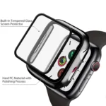 Vidrio Protector Y Funda Para Reloj Apple Watch 45 mm