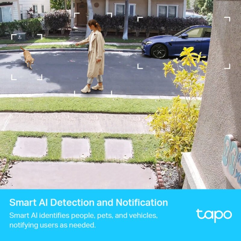Cámara De Seguridad Tp-Link Tapo C420S1 X2 Exterior Visión Nocturna 2K QHD - Imagen 2