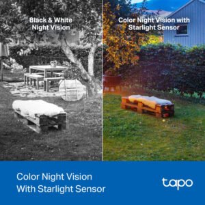 Cámara De Seguridad Tp-Link Tapo C425 Exterior Visión Nocturna 2K QHD