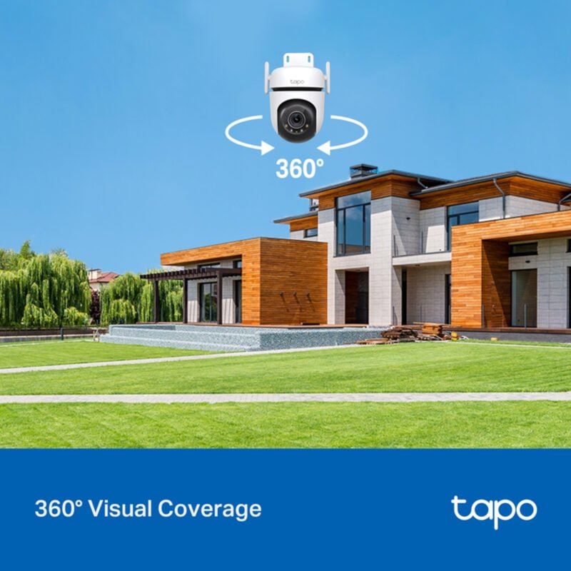 Cámara De Seguridad Tp-Link Tapo C520ws Exterior Visión Nocturna 2K 360° - Imagen 7