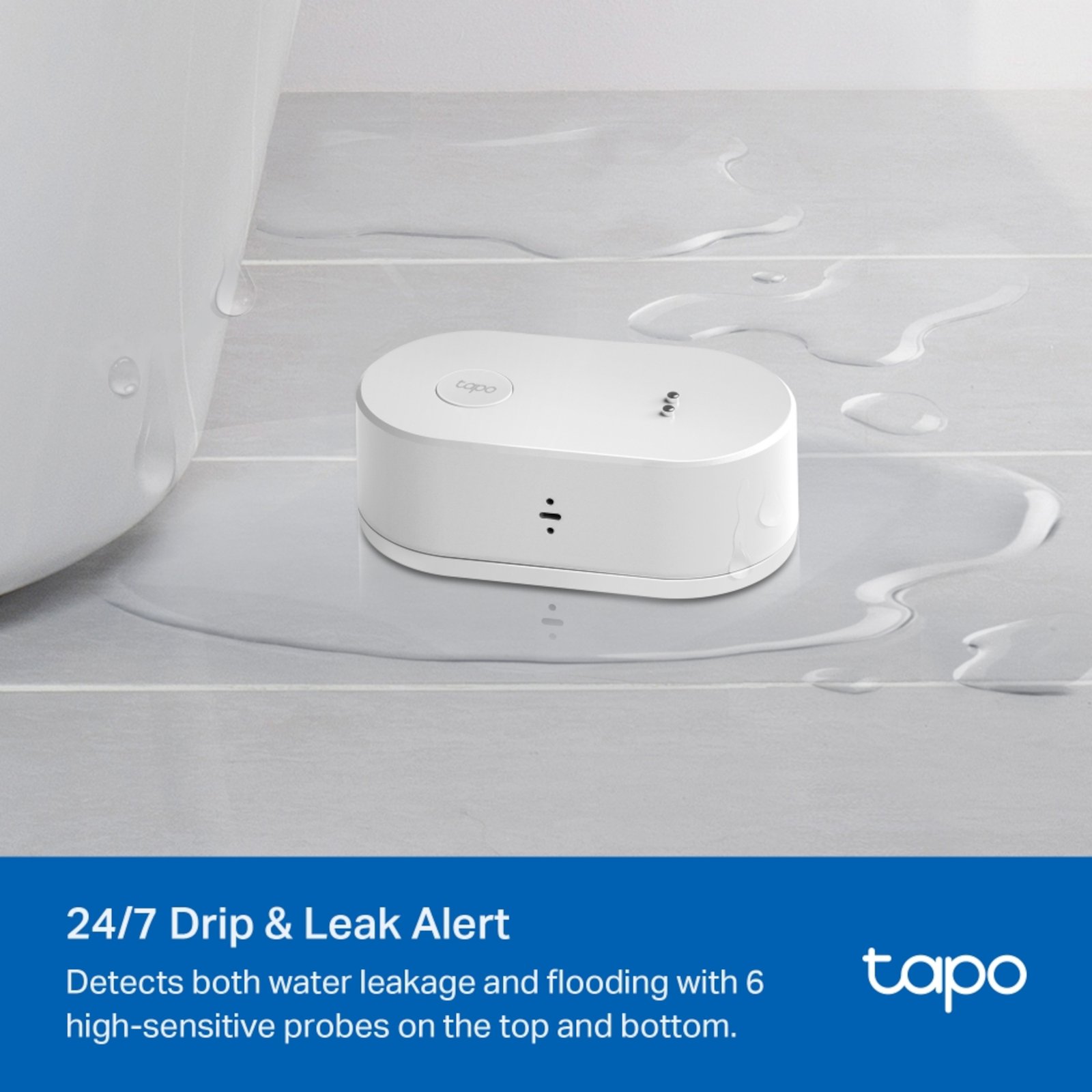 Sensor Inteligente de Fuga De Agua Tp-Link Tapo T300 - Imagen 7