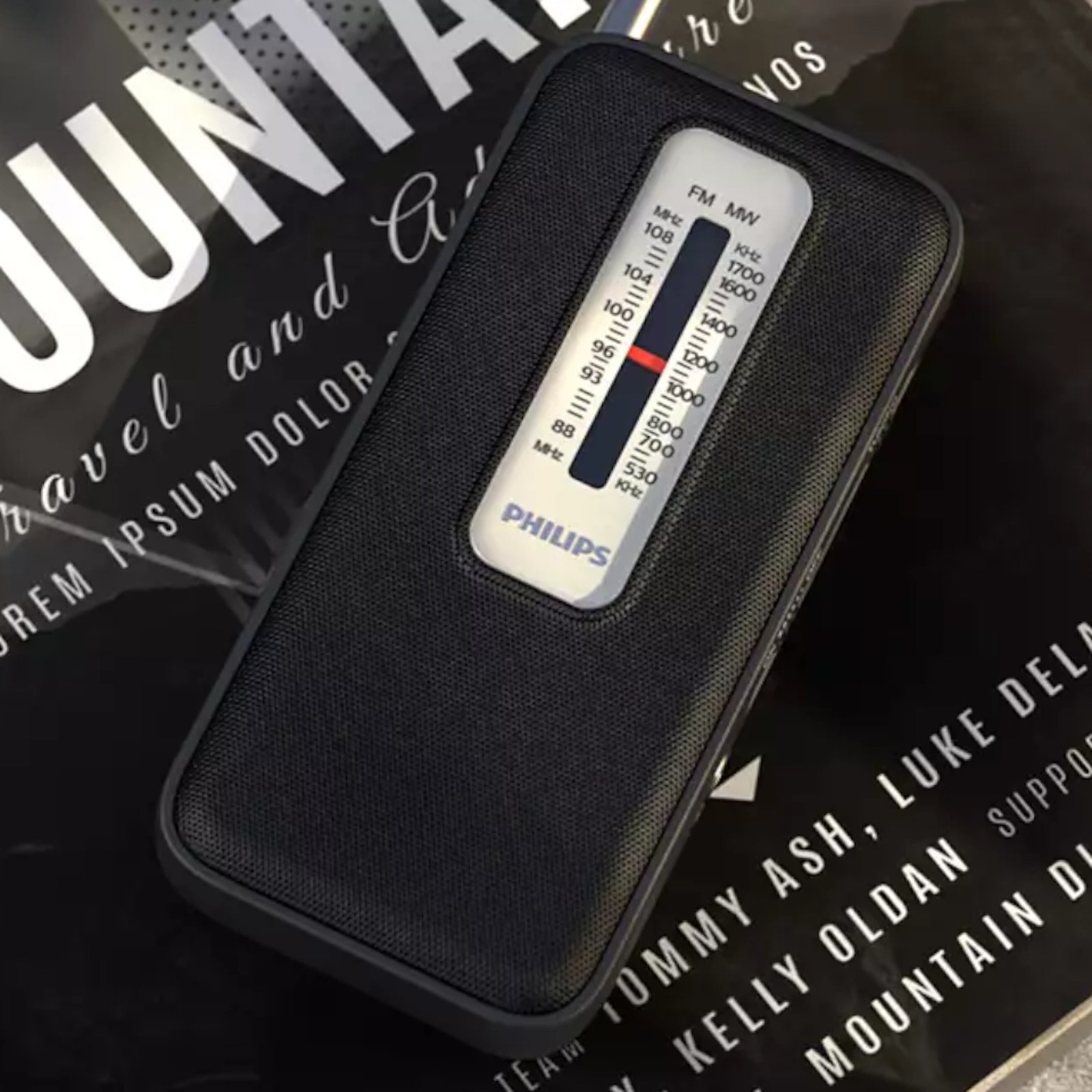 Radio Analógico Am Fm Portátil Philips Tar1506 - Imagen 3