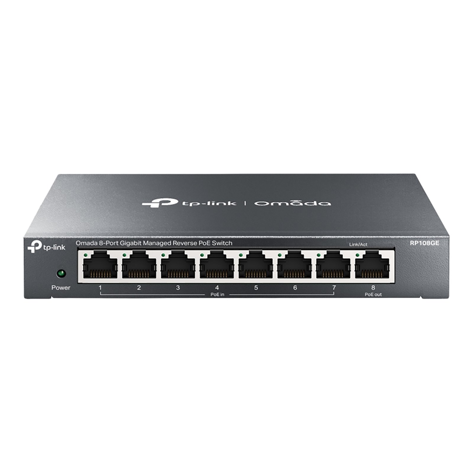 Switch De Escritorio Tp-Link Ts-RP108ge 8 Puertos Gigabit PoE - Imagen 2