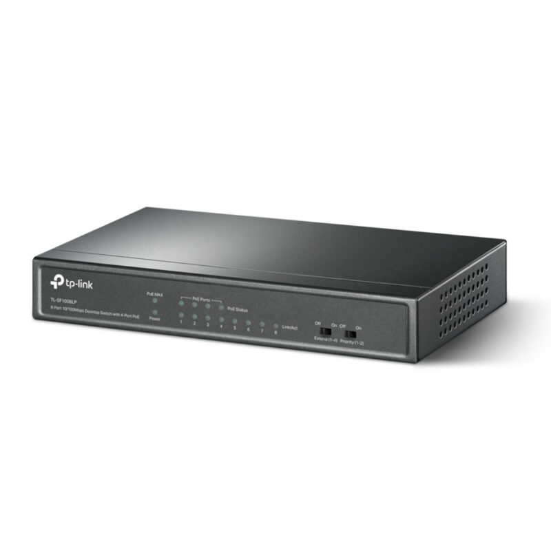 Switch Tp-Link Tl-sf1008lp 8 Puertos 10/100 4 PoE - Imagen 3