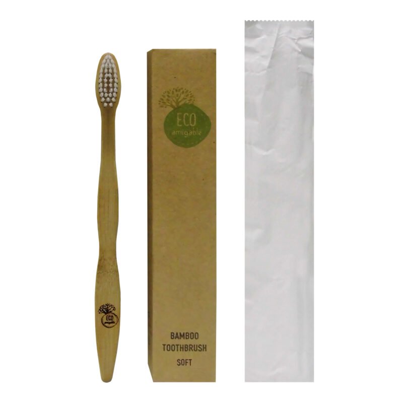Cepillo De Dientes Ecológico De Bambú  Soft 5u - Imagen 9