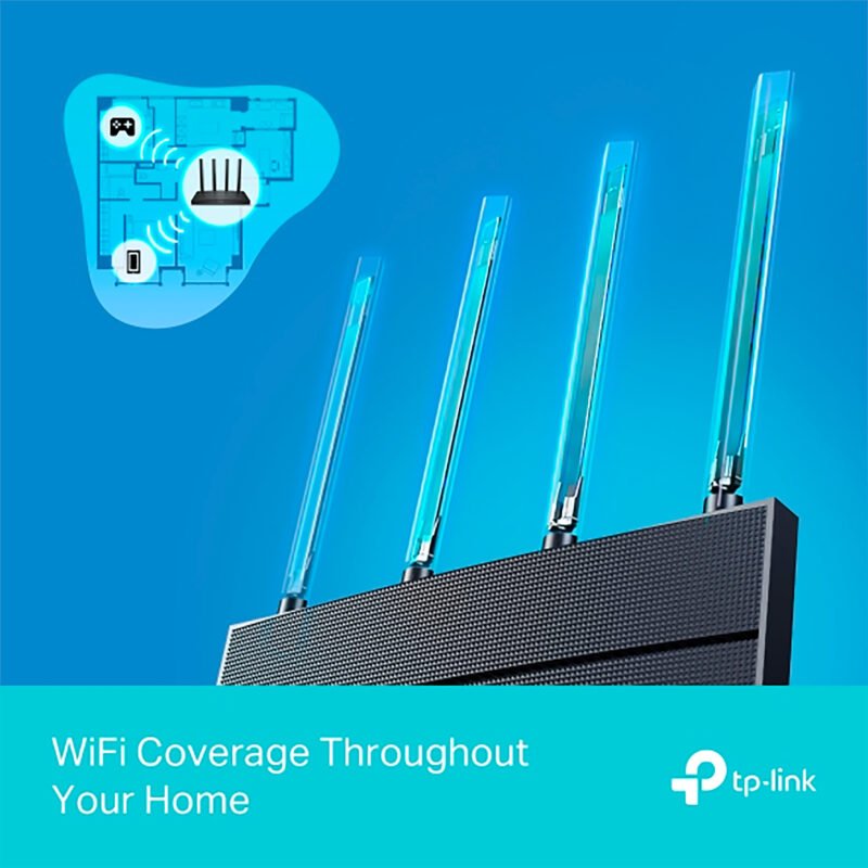 Router Inalámbrico Tp-Link Archer Ax12 2,4ghz/5ghz Ax1500
