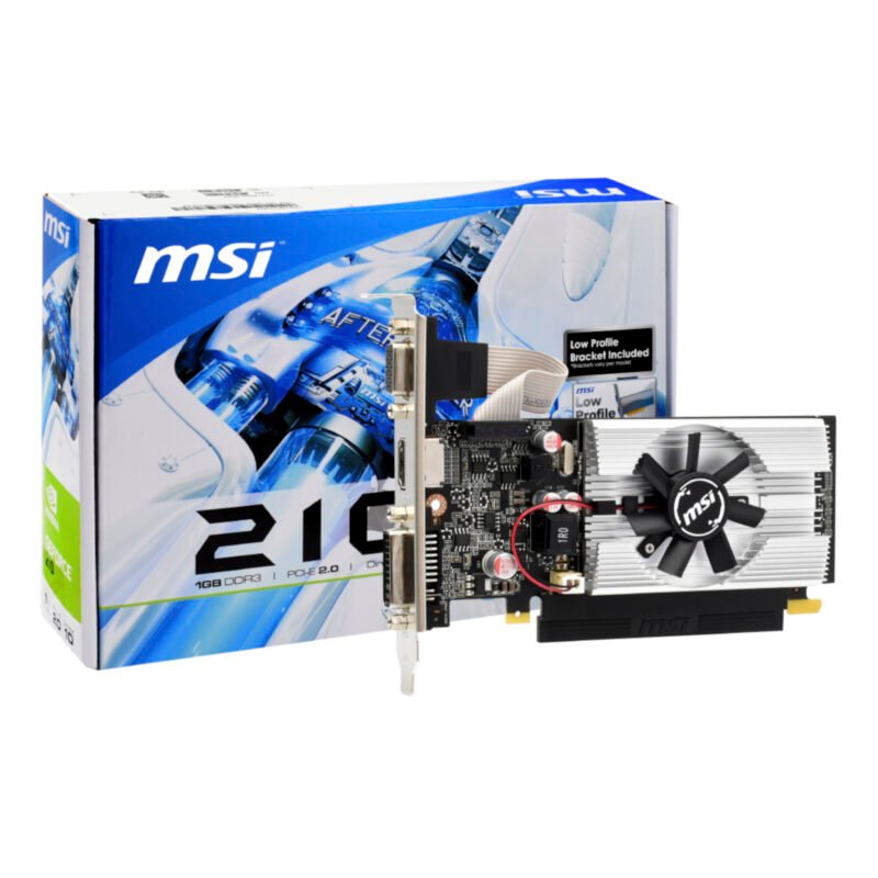 Tarjeta de Video Msi Nvidia GeForce N210 1gb GDDR3 - Imagen 3