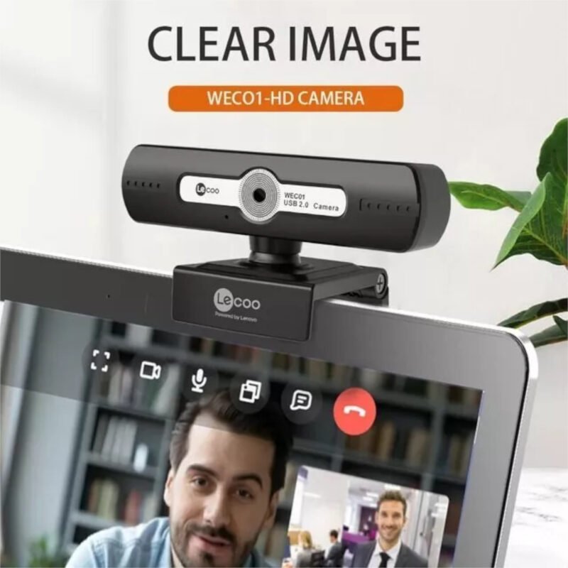 Cámara Web Lenovo Lecoo Wec01 720p 65°