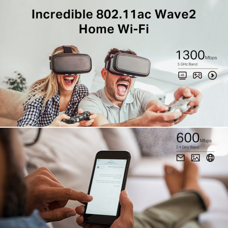 Router Inalámbrico Tp-Link Archer C80 Dual Band Ac1900