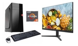 Combo equipo AMD Ryzen 5 + Monitor 24" nuevos!