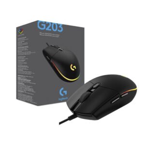 Mouse Logitech G203 Lightsync Rgb Negro
