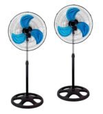 Set de 2 ventiladores 3 en 1 de 18 pulgadas
