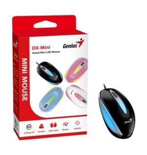 Mouse Genius DX-mini LED negro RGB