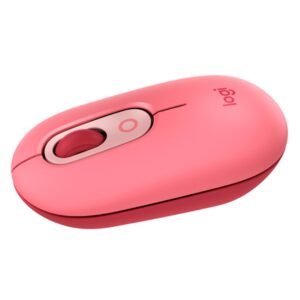 Mouse Logitech Pop Inalámbrico Bluetooth Rosa