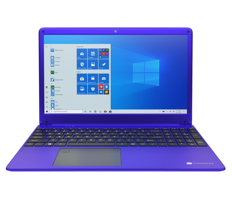Notebook Gateway GWTN156 | AMD Ryzen 5 3450U 2.1GHz (8GB/256GB SSD) 15.6" - Nuevo
