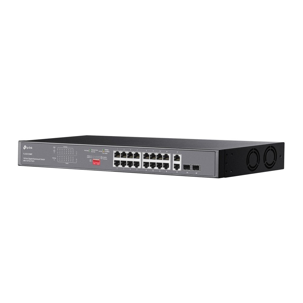 Switch TP-LINK TL-SG1218MP | 18 puertos Gigabit (16 Puertos PoE+) - Imagen 20