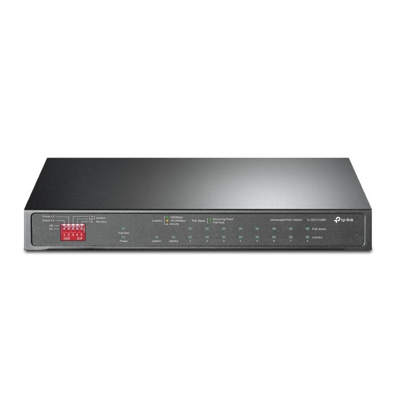Switch TP-LINK TL-SG1210PP  | 10 puertos Gigabit (6 Puertos PoE+, 2 Puertos PoE++) - Imagen 5