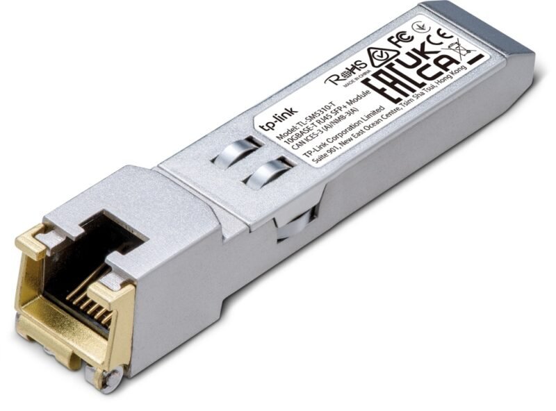 Módulo SFP TP-LINK TL-SM5310-T | 10G BASE-T RJ45 SFP+, Omada - Imagen 13