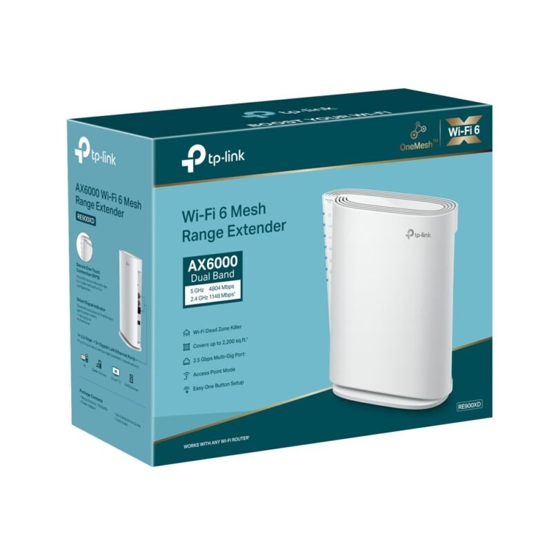 Extensor de Cobertura TP-LINK RE900XD | AX6000, Wi-Fi 6, Mesh - Imagen 27