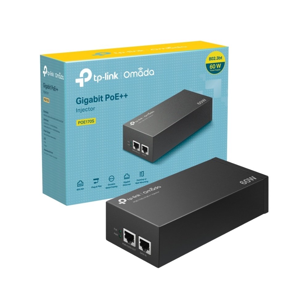 Inyector TP-LINK POE380S | Omada, 2 puertos RJ45 PoE++ - Imagen 12