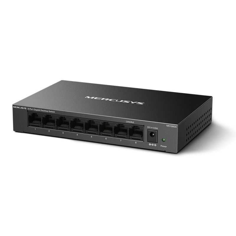 Switch MERCUSYS MS108GS | 8 Puertos Gigabit - Imagen 5