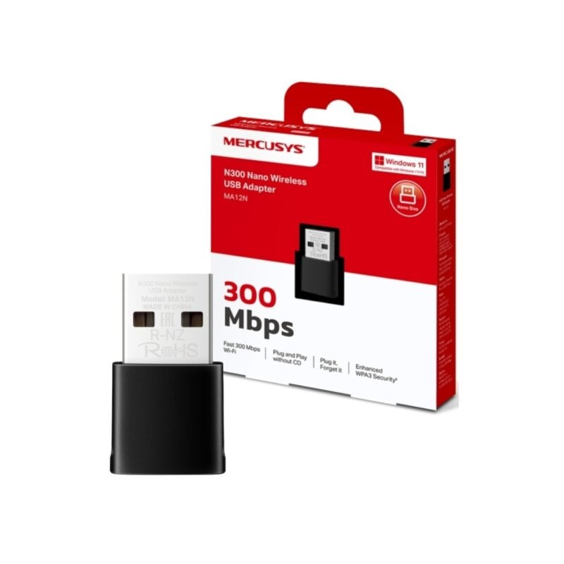 Adaptador Nano USB MERCUSYS MA20N | AC650, WiFi - Imagen 10