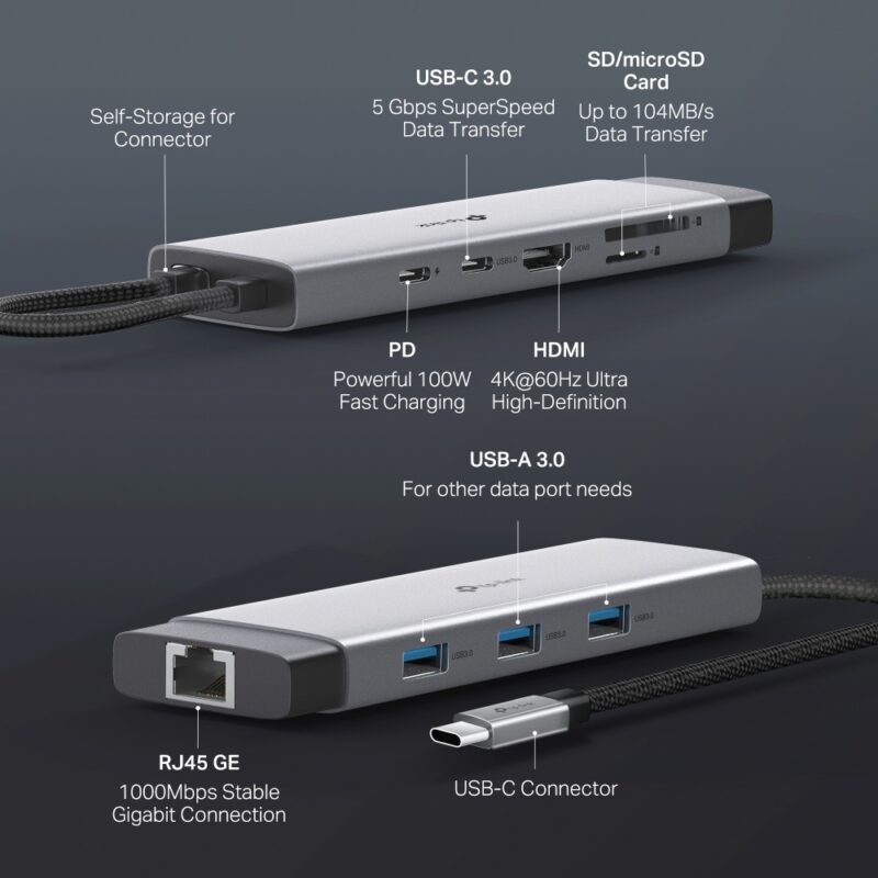 Hub TP-LINK UH7020C | 7 puertos USB tipo C - Imagen 9