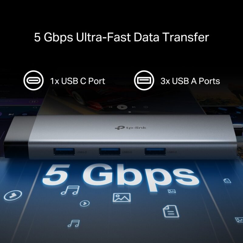 Hub TP-LINK UH7020C | 7 puertos USB tipo C - Imagen 12