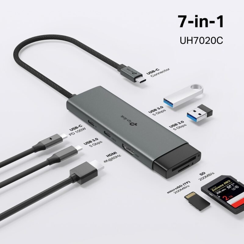 Hub TP-LINK UH7020C | 7 puertos USB tipo C - Imagen 26