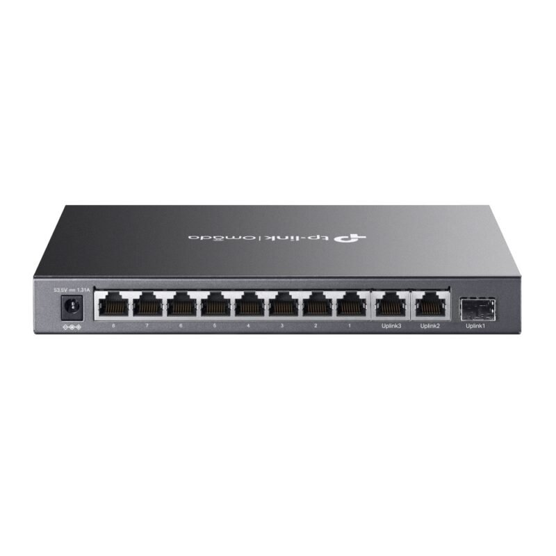 Switch Omada DS111P | 8 puertos 10/100 Mbps, 3 puertos Gigabit con PoE+ de 8 puertos - Imagen 21