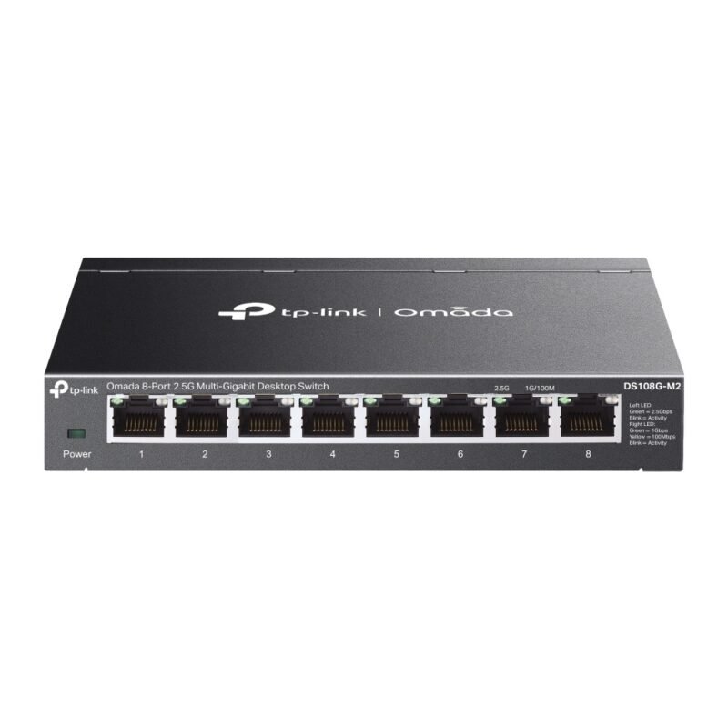 Switch Omada DS108G-M2 |  8 puertos de 2.5 Gbps - Imagen 15