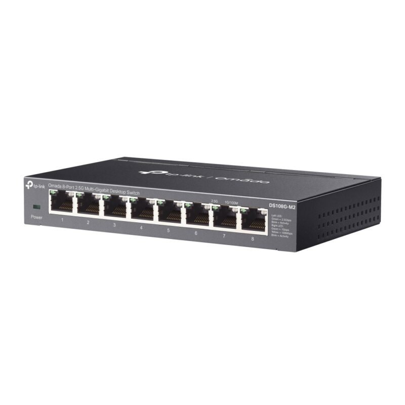 Switch Omada DS108G-M2 |  8 puertos de 2.5 Gbps - Imagen 17